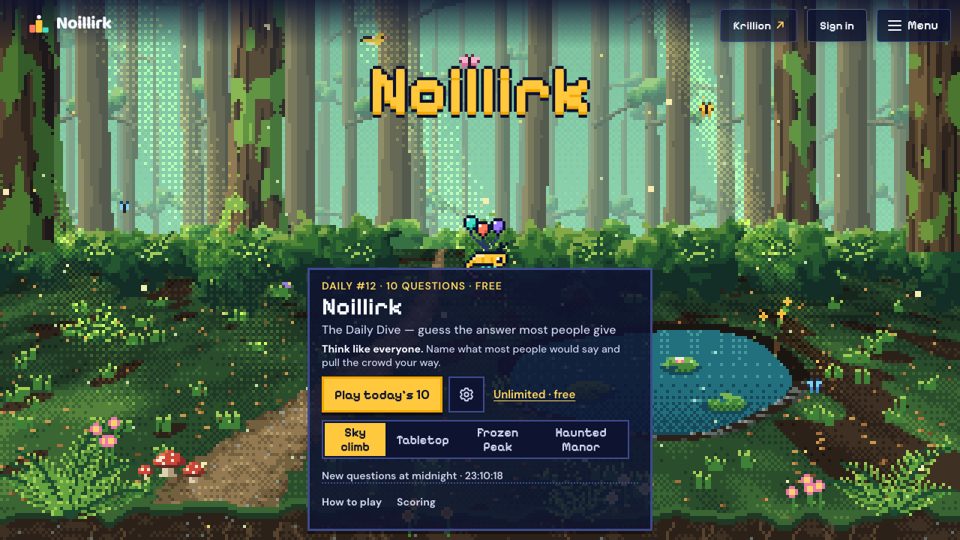 Noillirk gameplay screenshot